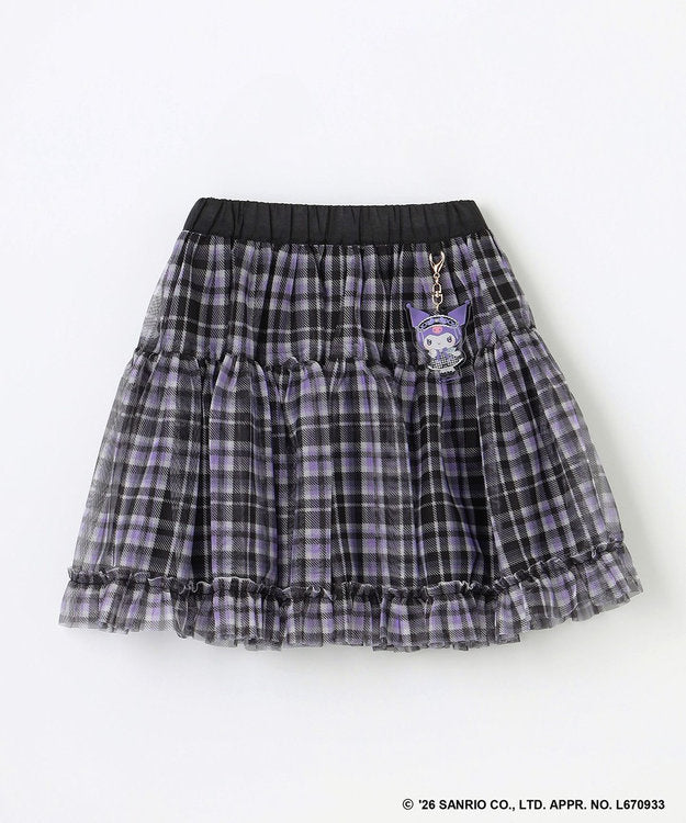 日本童裝 ANY#26 x Sanrio 薄紗裙配夢幻緞帶鑰匙扣 110-140cm 女童款 秋季 SKIRTS