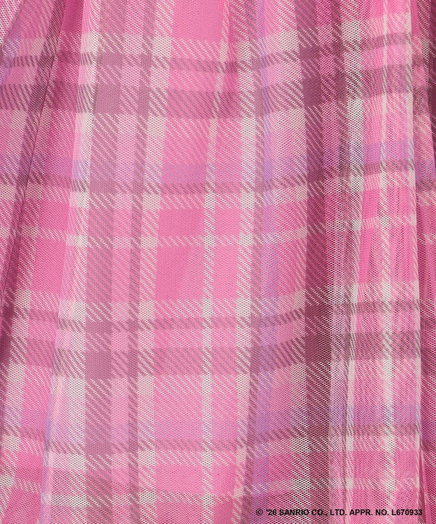 日本童裝 ANY#26 x Sanrio 薄紗裙配夢幻緞帶鑰匙扣 110-140cm 女童款 秋季 SKIRTS