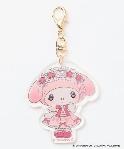 日本童裝 ANY#26 x Sanrio 薄紗裙配夢幻緞帶鑰匙扣 110-140cm 女童款 秋季 SKIRTS
