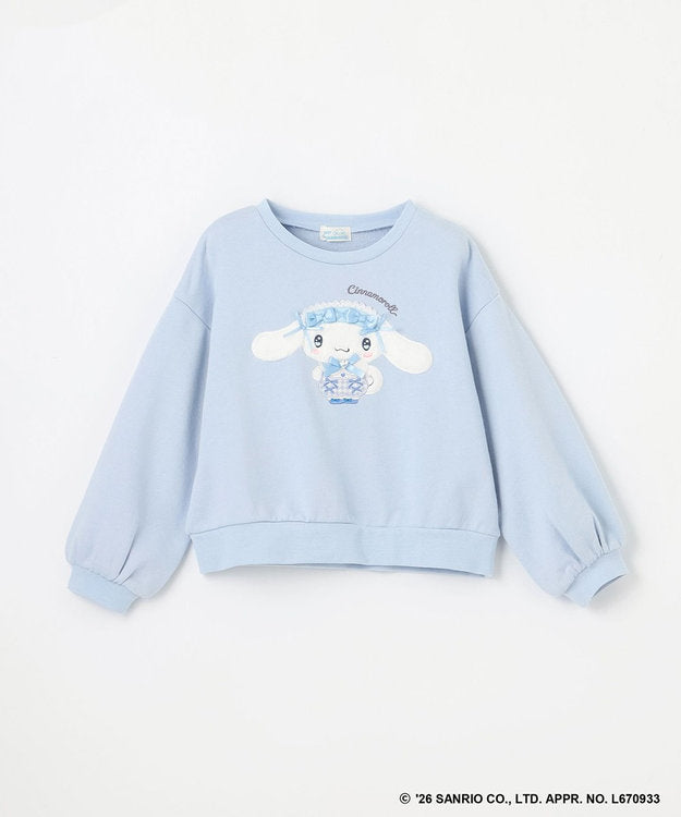 日本童裝 ANY#26 x Sanrio 毛毛貼布印花衛衣 100-150cm 女童款 秋季 TOPS