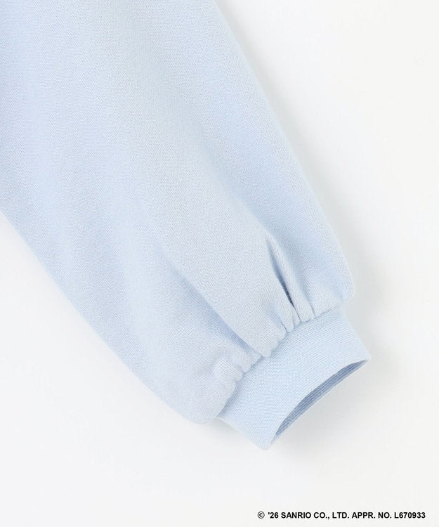 日本童裝 ANY#26 x Sanrio 毛毛貼布印花衛衣 100-150cm 女童款 秋季 TOPS