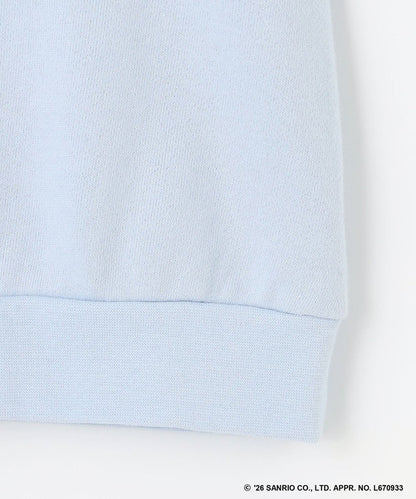 日本童裝 ANY#26 x Sanrio 毛毛貼布印花衛衣 100-150cm 女童款 秋季 TOPS
