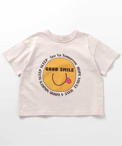 Japanese children's clothing BREEZE printed short-sleeved top 80-150cm boys' summer TOPS 