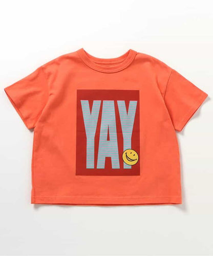 Japanese children's clothing BREEZE printed short-sleeved top 80-150cm boys' summer TOPS 