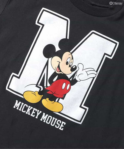 Japanese children's clothing BREEZE x Disney printed tops 80-140cm boys/girls summer TOPS 