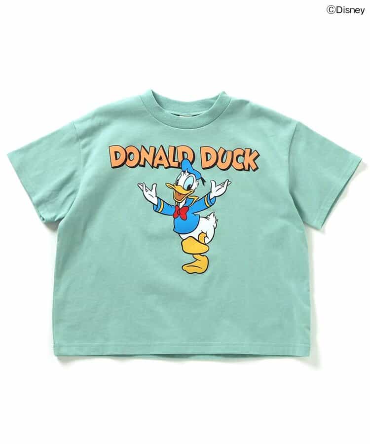 Japanese children's clothing BREEZE x Disney printed tops 80-140cm boys/girls summer TOPS 