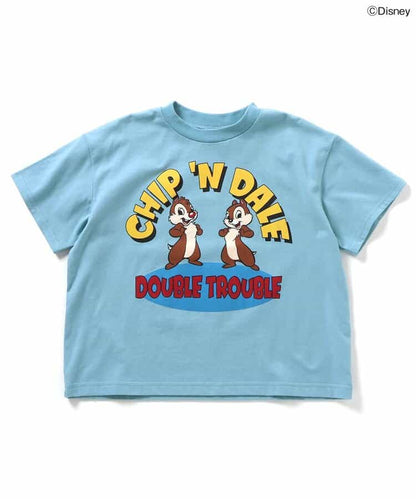 Japanese children's clothing BREEZE x Disney printed tops 80-140cm boys/girls summer TOPS 