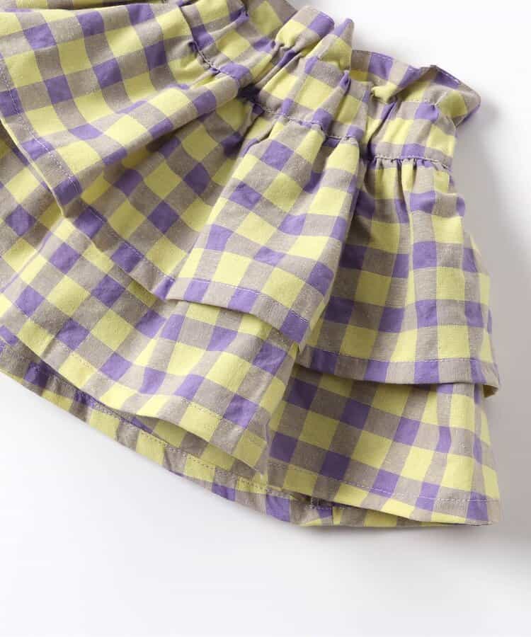 Japanese children's clothing BREEZE top cake skirt two-piece set 80-140cm girls summer TOPS 