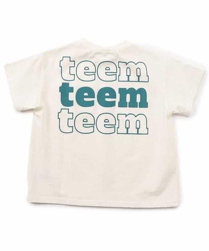 Japanese children's clothing BREEZE letter print top 90-160cm boys/girls summer TOPS 