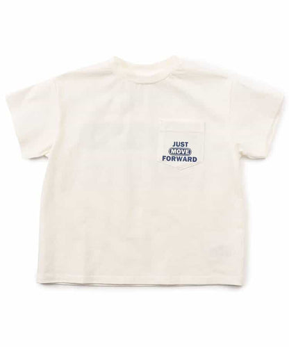 Japanese children's clothing BREEZE letter print top 90-160cm boys/girls summer TOPS 