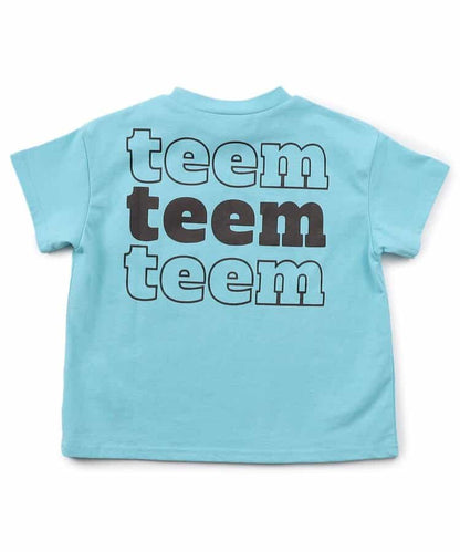Japanese children's clothing BREEZE letter print top 90-160cm boys/girls summer TOPS 