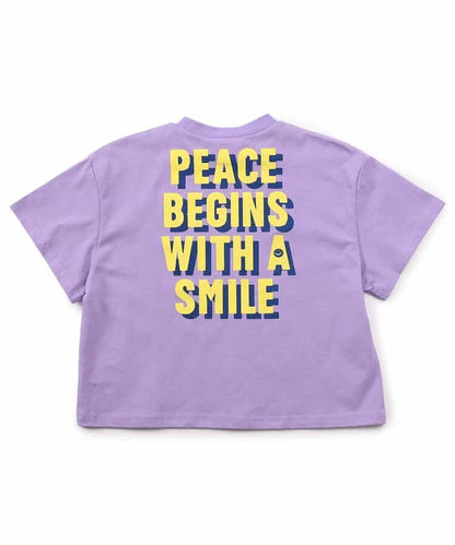 Japanese children's clothing BREEZE letter print top 90-150cm boys/girls summer TOPS 