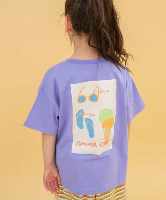 BREEZE Summer Print Tops (80-140cm) for Boys and Girls (Japanese Children's Clothing) 