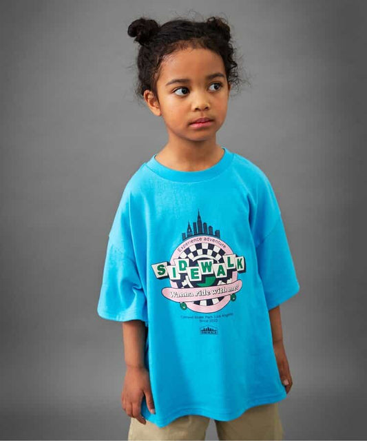 Japanese children's clothing BREEZE printed short-sleeved top 90-160cm boys' summer TOPS 