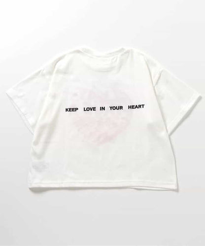 Japanese children's clothing BREEZE printed short-sleeved top 90-160cm boys' summer TOPS 