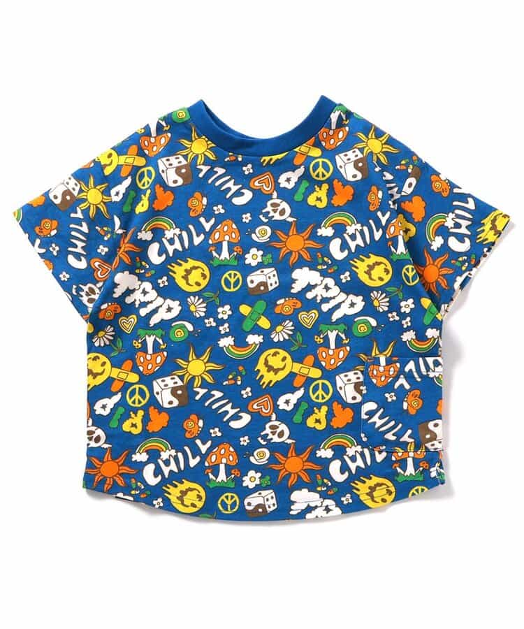 BREEZE 2Way Japanese Children's Clothing - Two-Way Short-Sleeve Tops (80-140cm) for Boys and Girls (Summer) 