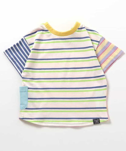 BREEZE 2Way Japanese Children's Clothing - Two-Way Short-Sleeve Tops (80-140cm) for Boys and Girls (Summer) 