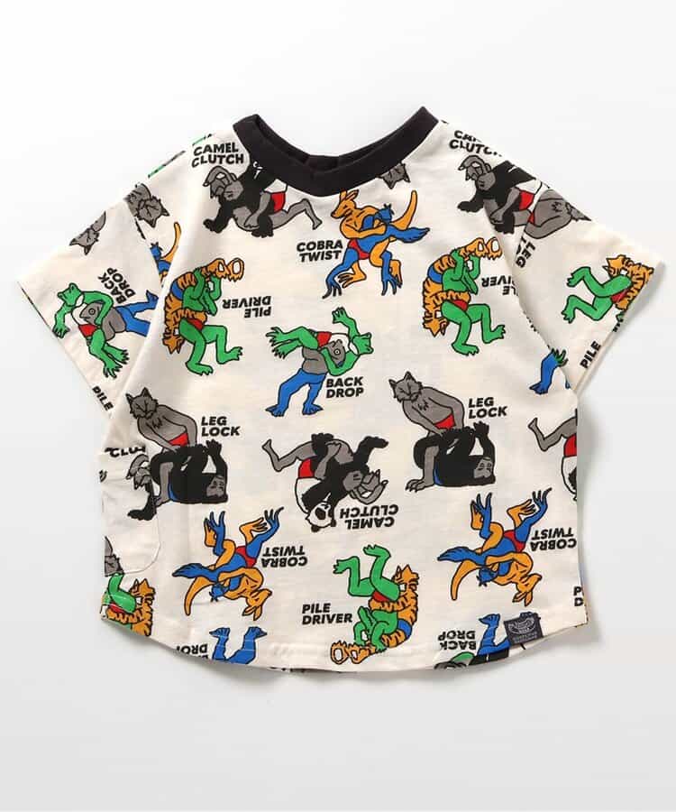 BREEZE 2Way Japanese Children's Clothing - Two-Way Short-Sleeve Tops (80-140cm) for Boys and Girls (Summer) 