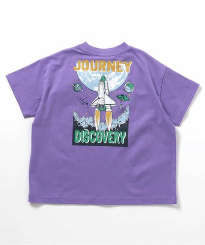Japanese children's clothing BREEZE multi-color printed tops 90-150cm boys/girls summer TOPS 