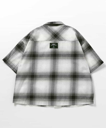 Japanese children's clothing BREEZE edge pattern shirt 90-160cm boys summer TOPS 