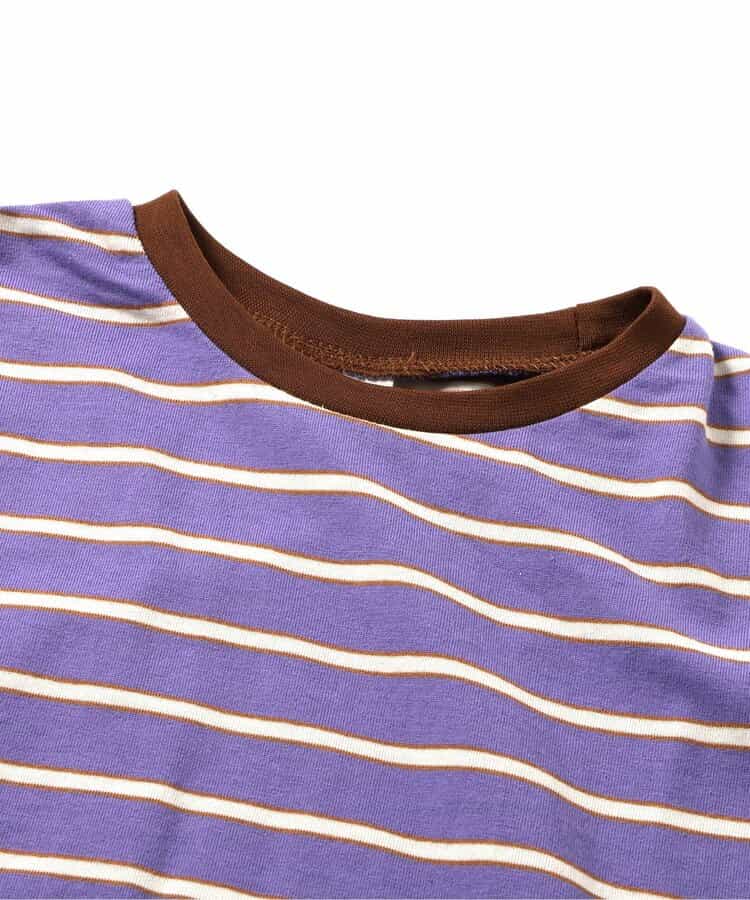 Japanese children's clothing BREEZE striped vest 90-150cm girls summer TOPS 