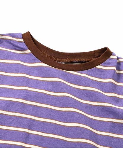 Japanese children's clothing BREEZE striped vest 90-150cm girls summer TOPS 