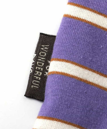 Japanese children's clothing BREEZE striped vest 90-150cm girls summer TOPS 