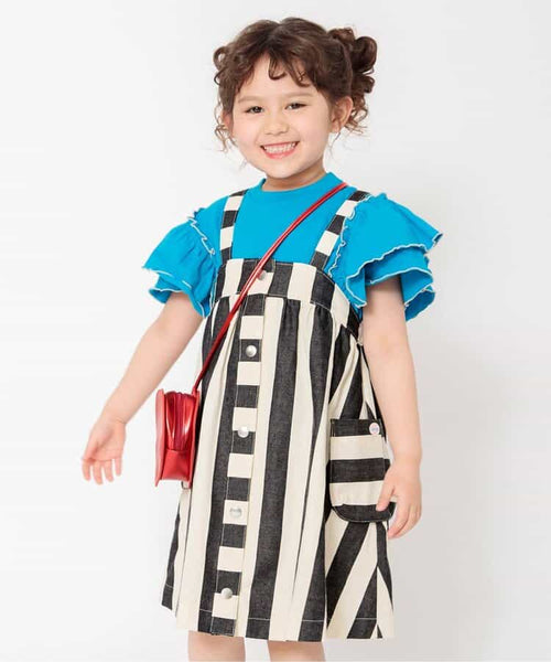 日本童裝 BREEZE 吊帶連身裙 80-130cm 女童款 春季 DRESSES