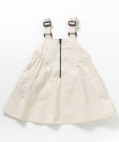 Japanese children's clothing BREEZE work dress suspenders 80-130cm girls summer dresses 