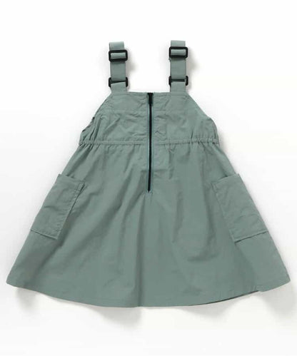 Japanese children's clothing BREEZE work dress suspenders 80-130cm girls summer dresses 