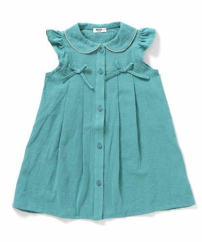 Japanese children's clothing BREEZE bow dress 90-140cm girls summer dresses 