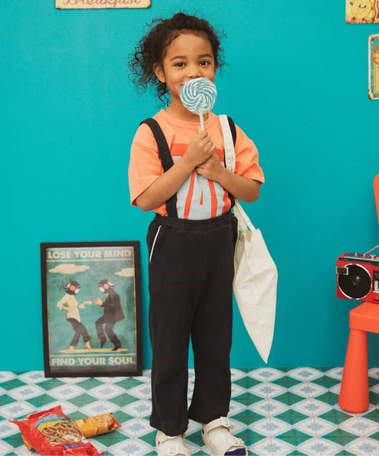 BREEZE trousers with detachable straps (80-130cm) for boys and girls (summer PANTS) 