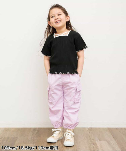 Japanese children's clothing BREEZE overalls 80-150cm boys'/girls' summer PANTS 