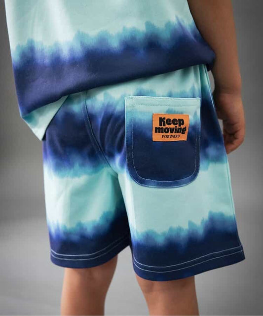 Japanese children's clothing BREEZE tie-dye print shorts 90-160cm boys' summer PANTS 