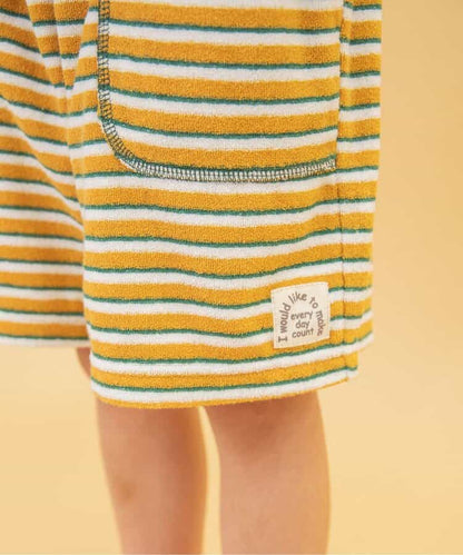 Japanese children's clothing BREEZE toweling striped shorts 80-140cm boys/girls summer PANTS 