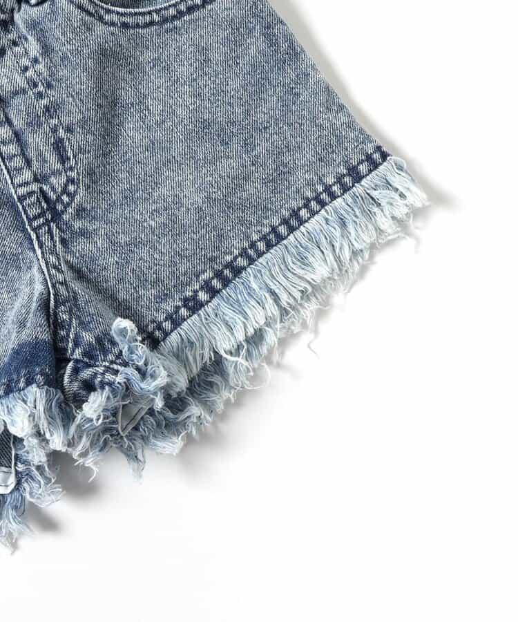Japanese children's clothing BREEZE tassel shorts 80-140cm girls summer PANTS 
