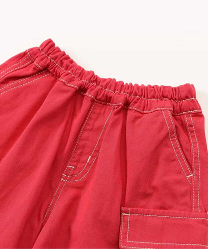 Japanese children's clothing BREEZE wide version of the overalls shorts 80-150cm boys' summer PANTS 