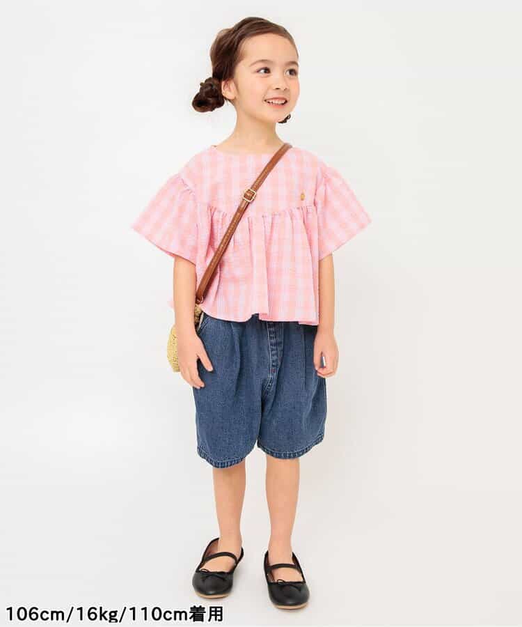 Japanese children's clothing BREEZE loose rounded shorts 90-150cm boys'/girls' summer PANTS 