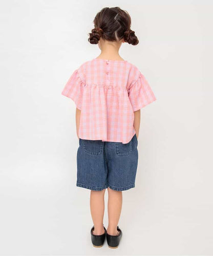 Japanese children's clothing BREEZE loose rounded shorts 90-150cm boys'/girls' summer PANTS 
