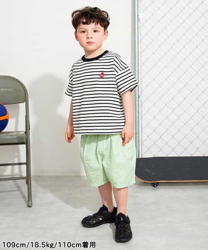 Japanese children's clothing BREEZE loose rounded shorts 90-150cm boys'/girls' summer PANTS 