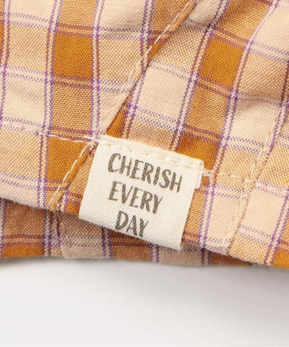Japanese children's clothing BREEZE plaid shorts 90-140cm girls summer PANTS 