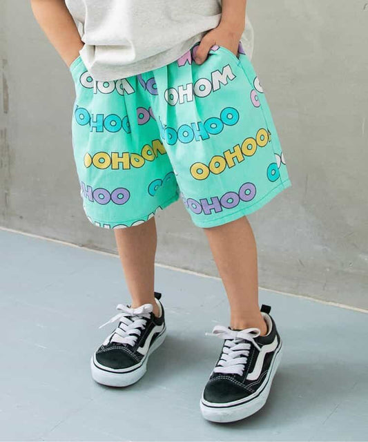 Japanese children's clothing BREEZE loose shorts 80-140cm boys' summer PANTS 