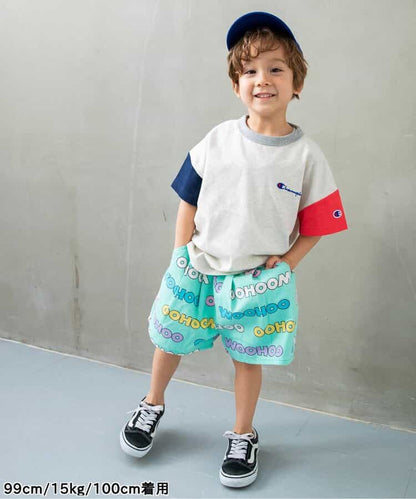 Japanese children's clothing BREEZE loose shorts 80-140cm boys' summer PANTS 