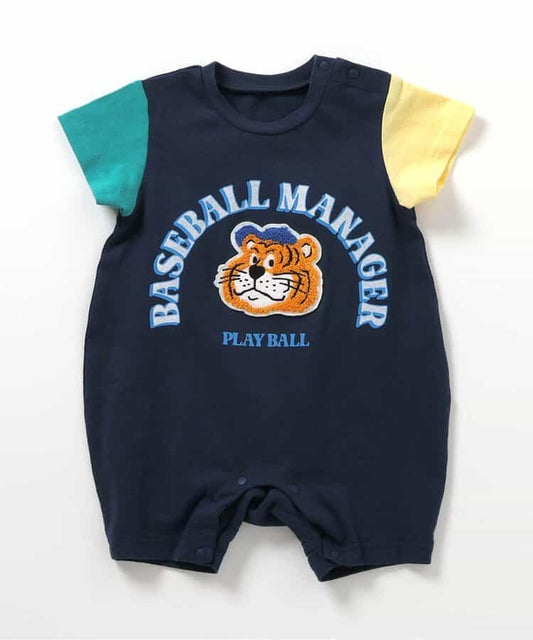 BREEZE Furry Pattern Jumpsuit (70-80cm) for Boys and Girls (Summer) 