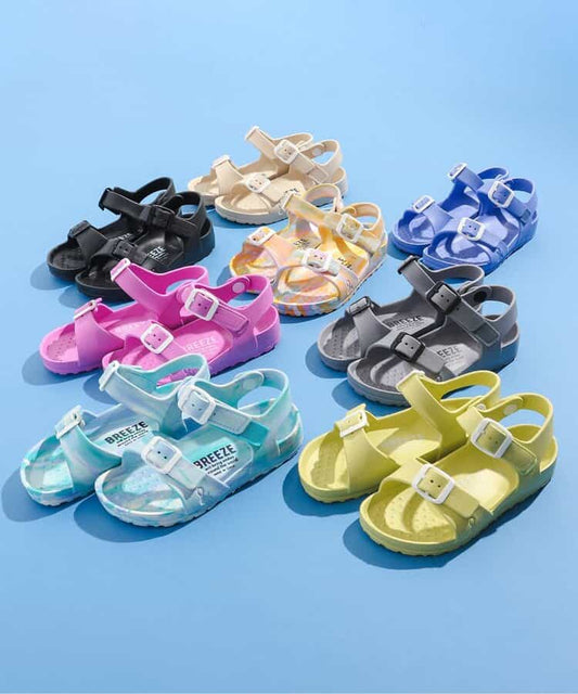 BREEZE sandals (13-21cm) shipped directly from Japan. Also available: other brands and summer swimwear specials. 