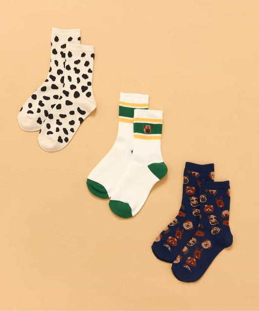 BR#22EE Socks (3 pairs, 13-21cm) - Direct from Japan 