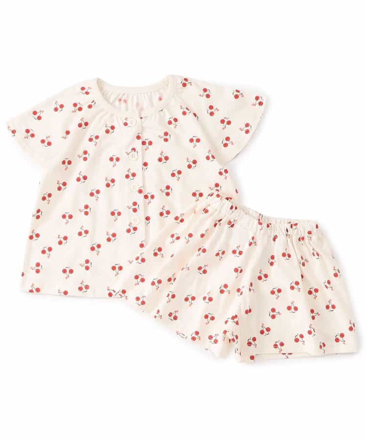 Japanese children's clothing BREEZE pajamas 80-140cm boys' and girls' summer pajamas series 