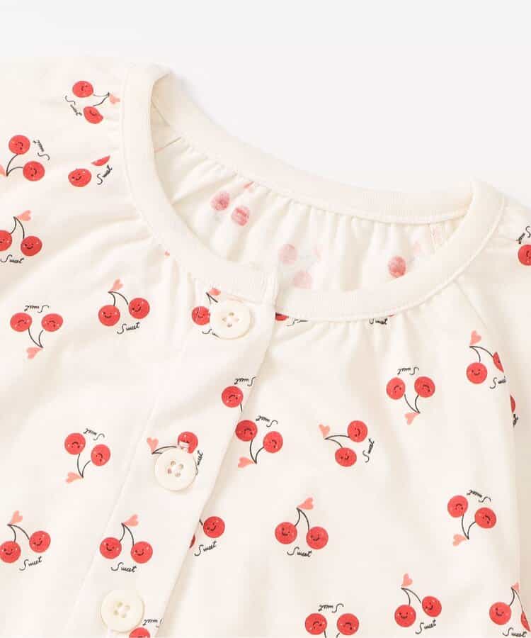 Japanese children's clothing BREEZE pajamas 80-140cm boys' and girls' summer pajamas series 