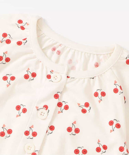 Japanese children's clothing BREEZE pajamas 80-140cm boys' and girls' summer pajamas series 