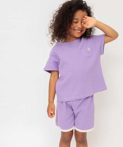 Japanese children's clothing BREEZE pajamas 80-150cm boys' and girls' summer pajamas series 